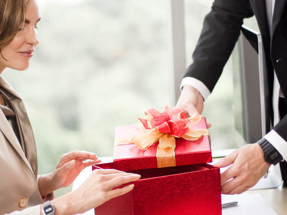 regalos de Navidad para empleados